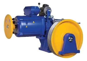 Máquina De Tração Zf-82 630kg 5,5kw 1,0m/s Vvf - Akis